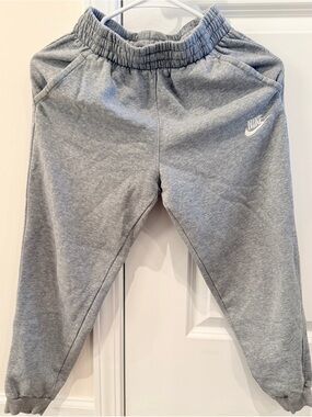 Nike Kids Grey Heather Fleece Joggers